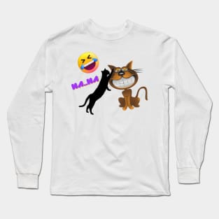 FUNNY CAT Long Sleeve T-Shirt